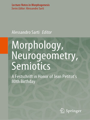 cover image of Morphology, Neurogeometry, Semiotics